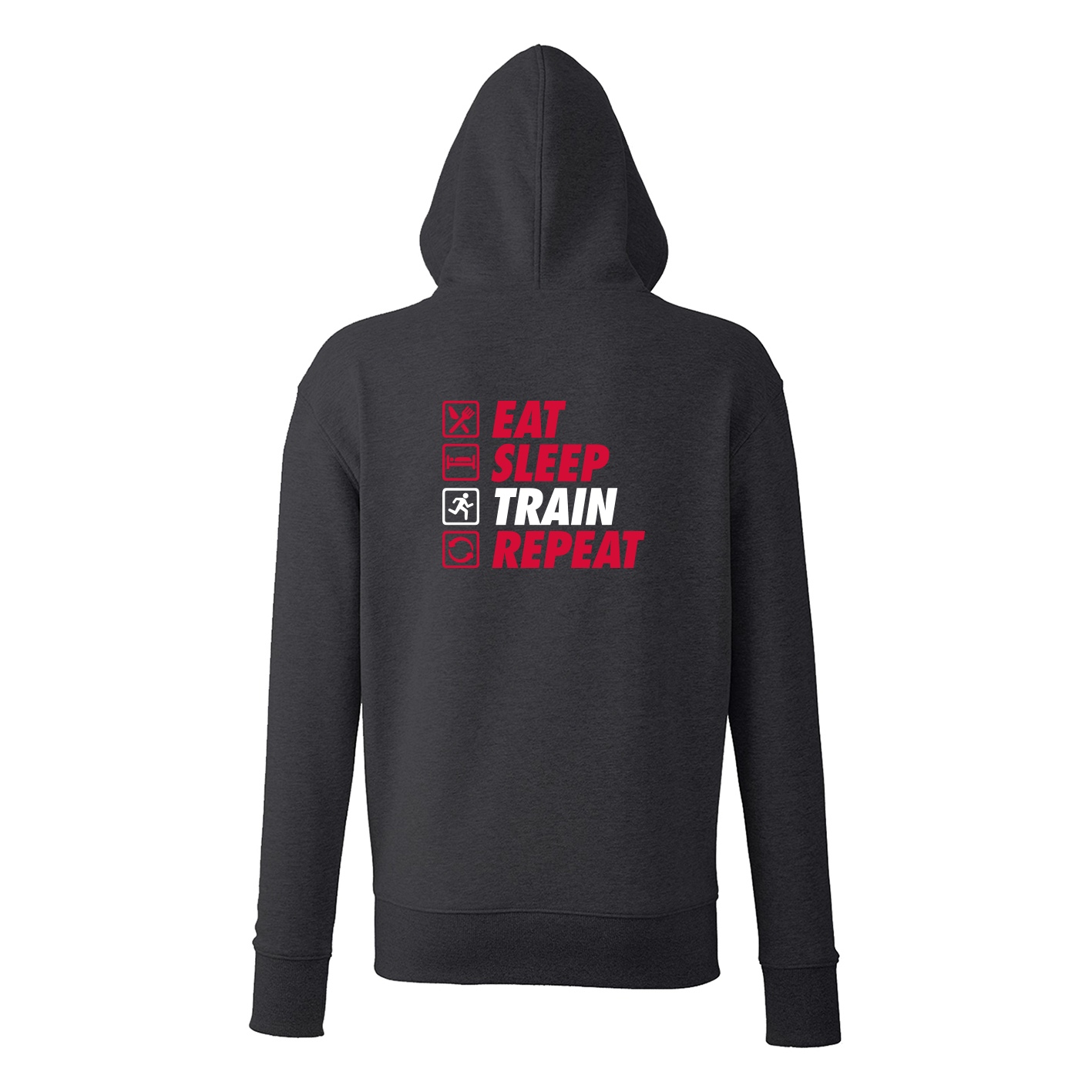 AJ Bell Great South Run Eat, Sleep, Train, Repeat Hoodie