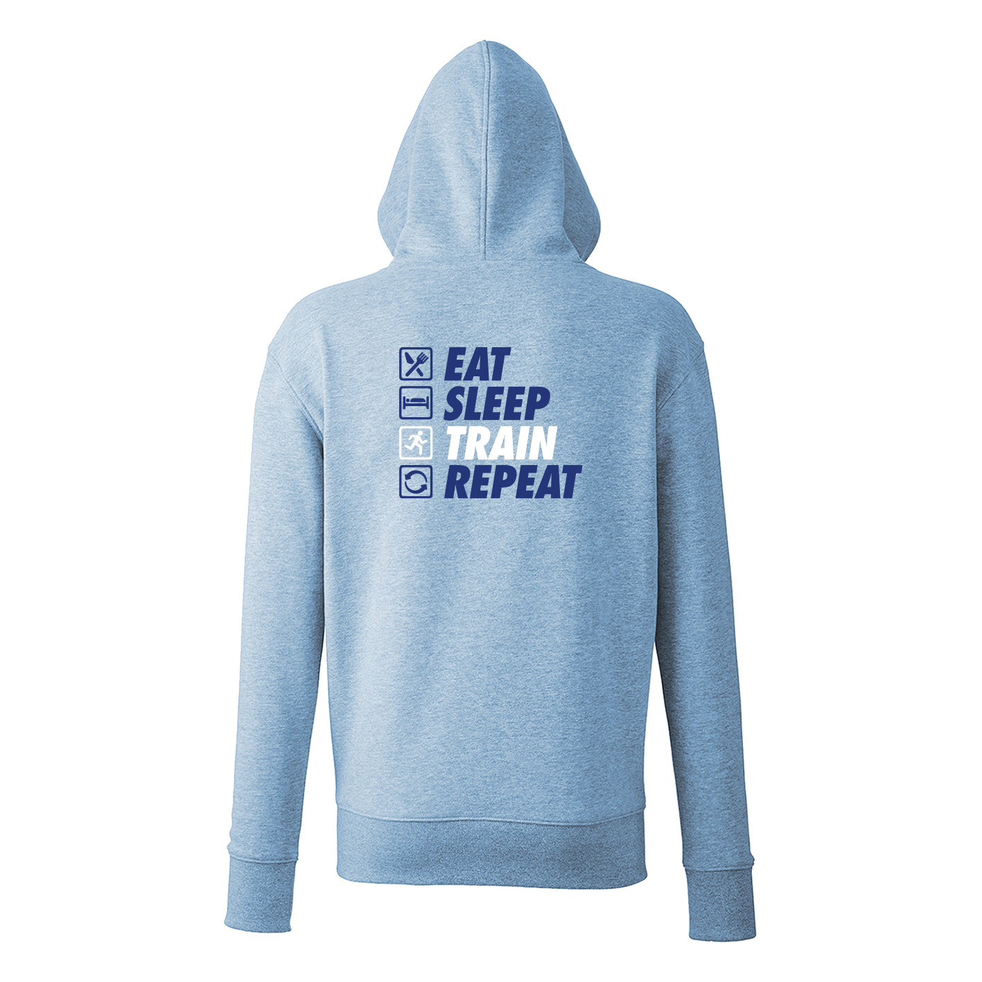 AJ Bell Great South Run Eat, Sleep, Train, Repeat Hoodie