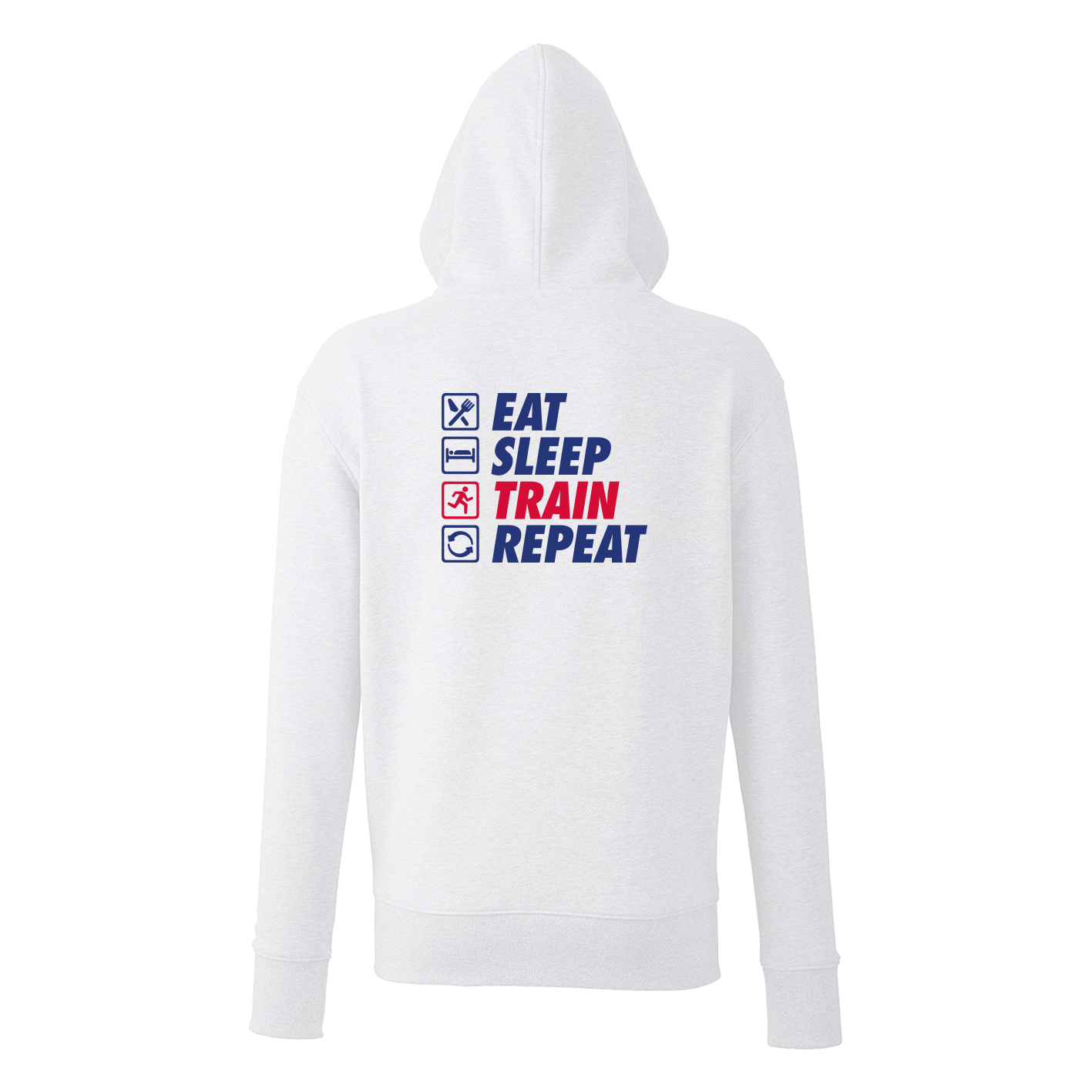 AJ Bell Great South Run Eat, Sleep, Train, Repeat Hoodie
