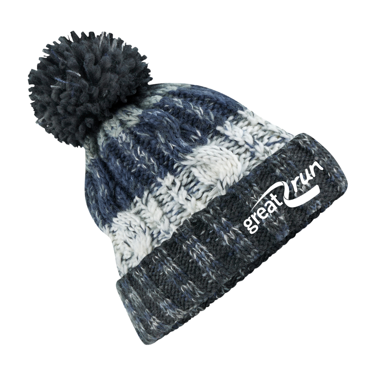 AJ Bell Great South Run Bobble Beanie
