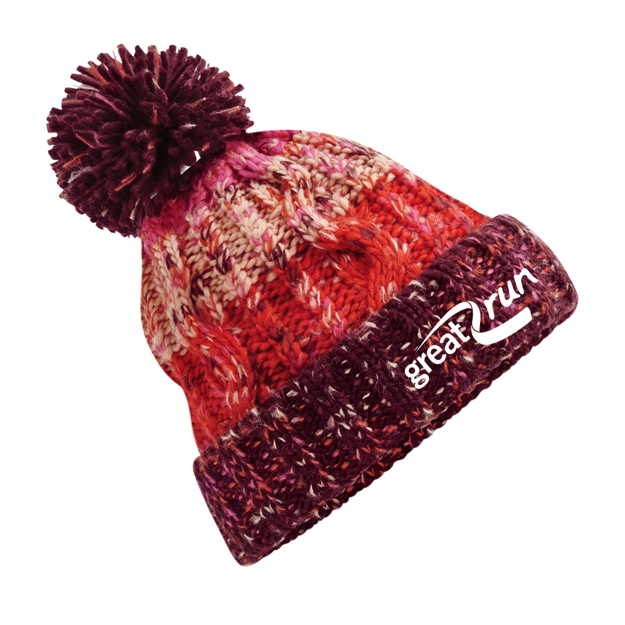 AJ Bell Great South Run Bobble Beanie