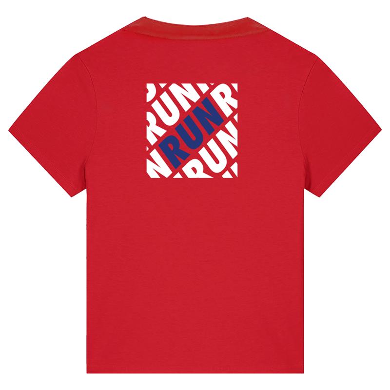 AJ Bell Great Manchester Run “RUN” Woman’s Short Sleeved Cotton Tee