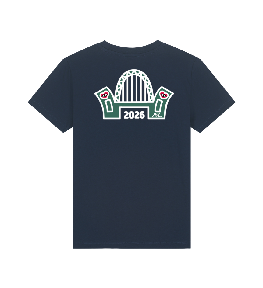 GNR45 x MUL Kids Navy T-Shirt