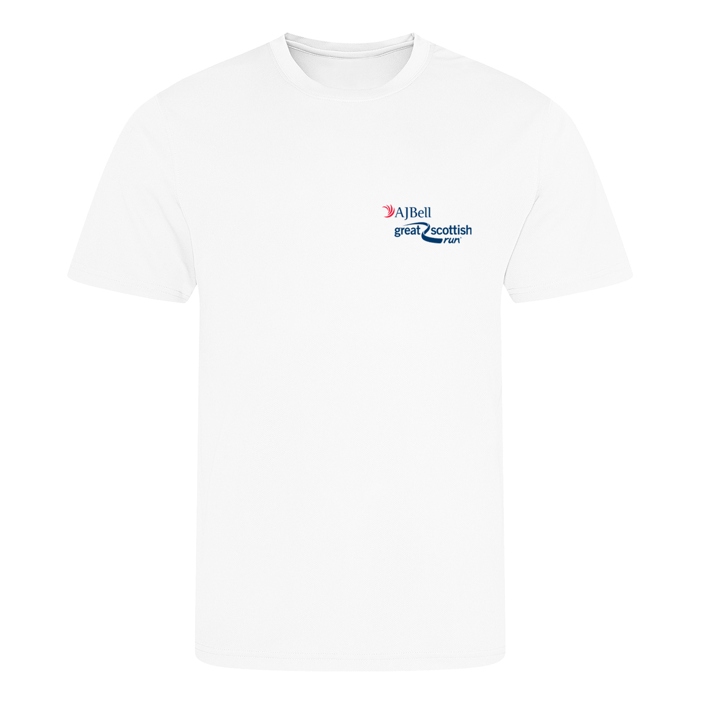 AJ Bell Great Scottish Run Eat, Sleep, Train, Repeat Woman Short Sleeved Cotton Tee