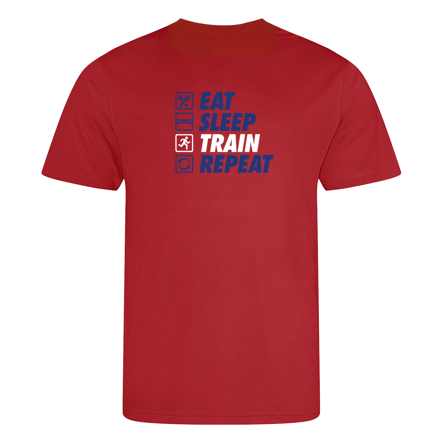 AJ Bell Great Manchester Run “Eat, Sleep, Train, Repeat” Men’s Short Sleeved Tech Tee