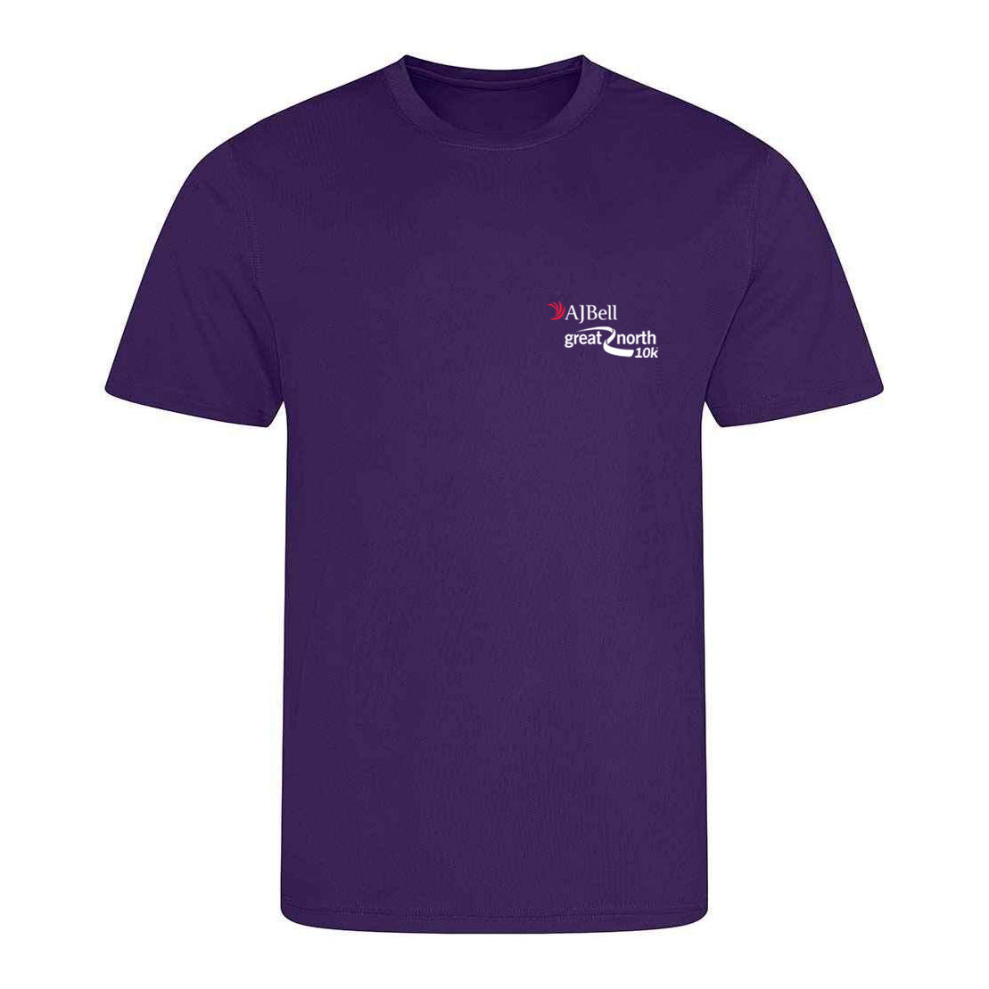 AJ Bell Great North 10K Run Be Your Greatest Men's Short Sleeved Tech Tee