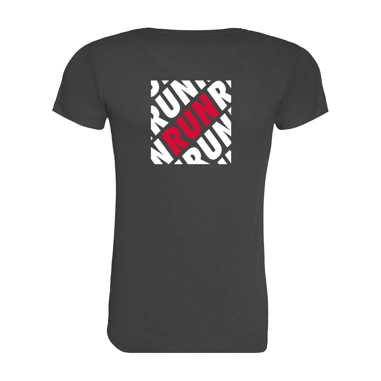 AJ Bell Great South Run RUN Woman Short Sleeved Tech Tee