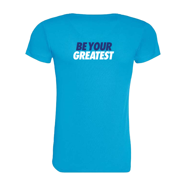 AJ Bell Great Manchester Run “Be Your Greatest” Woman’s Short Sleeved Tech Tee