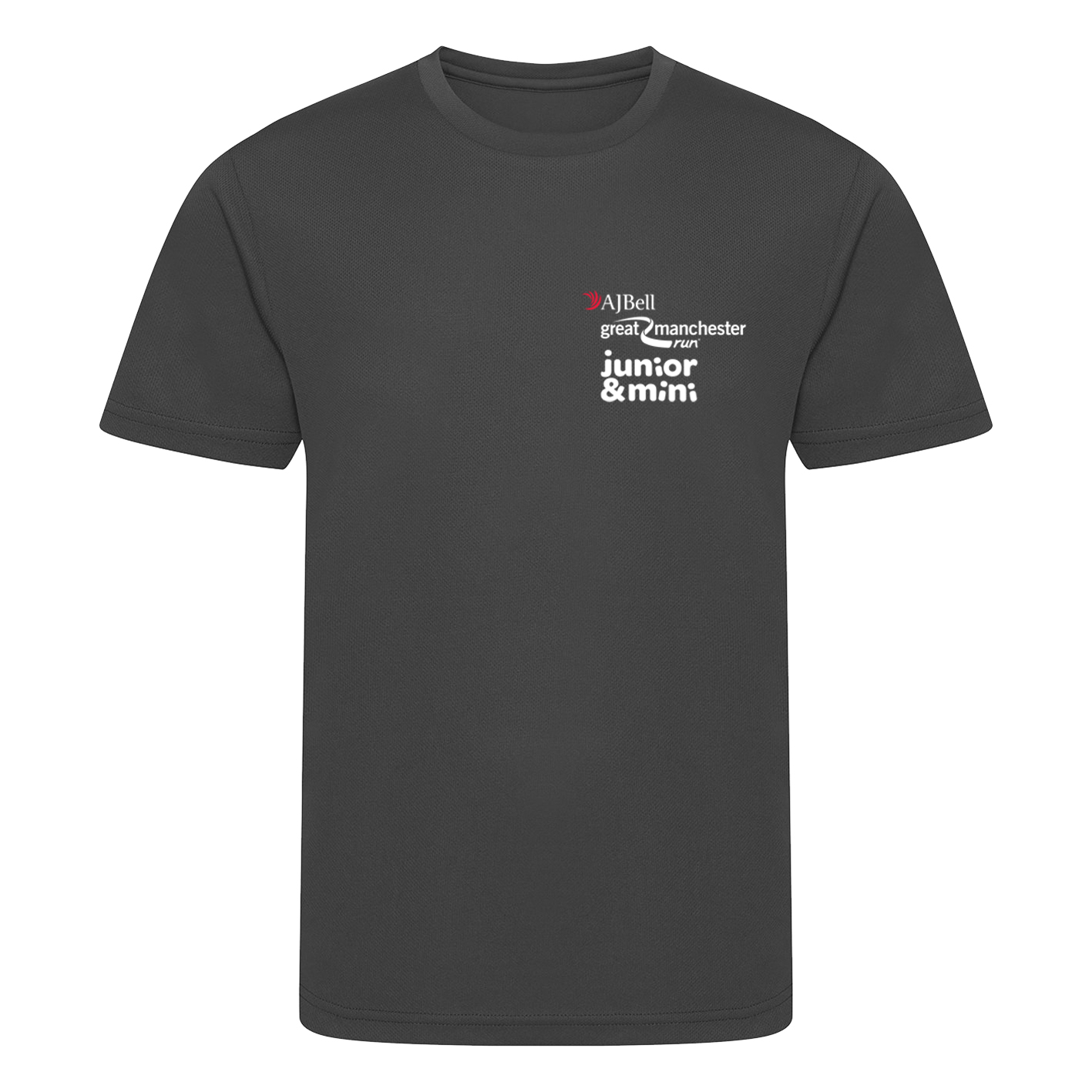 AJ Bell Great Manchester Run Kids Technical Tee (Front Logo Print Only)