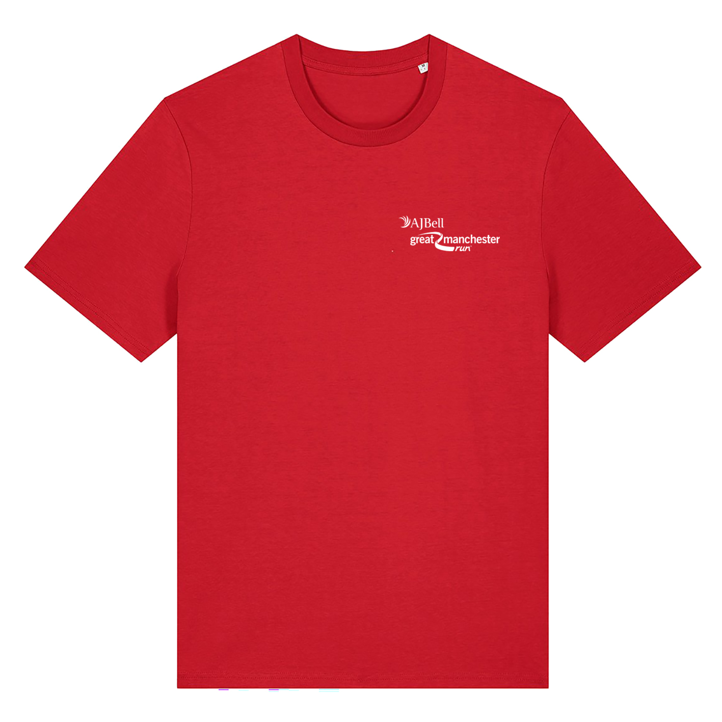 AJ Bell Great Manchester Run “RUN” Men's Short Sleeved Cotton Tee
