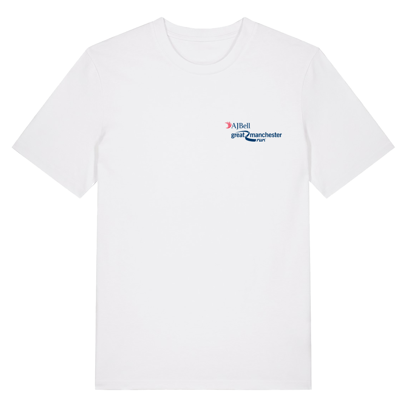 AJ Bell Great Manchester Run “RUN” Men's Short Sleeved Cotton Tee