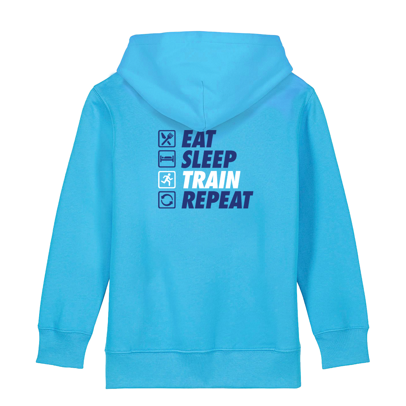 AJ Bell Great South Run Kids "Eat, Sleep, Train, Repeat" Hoodie