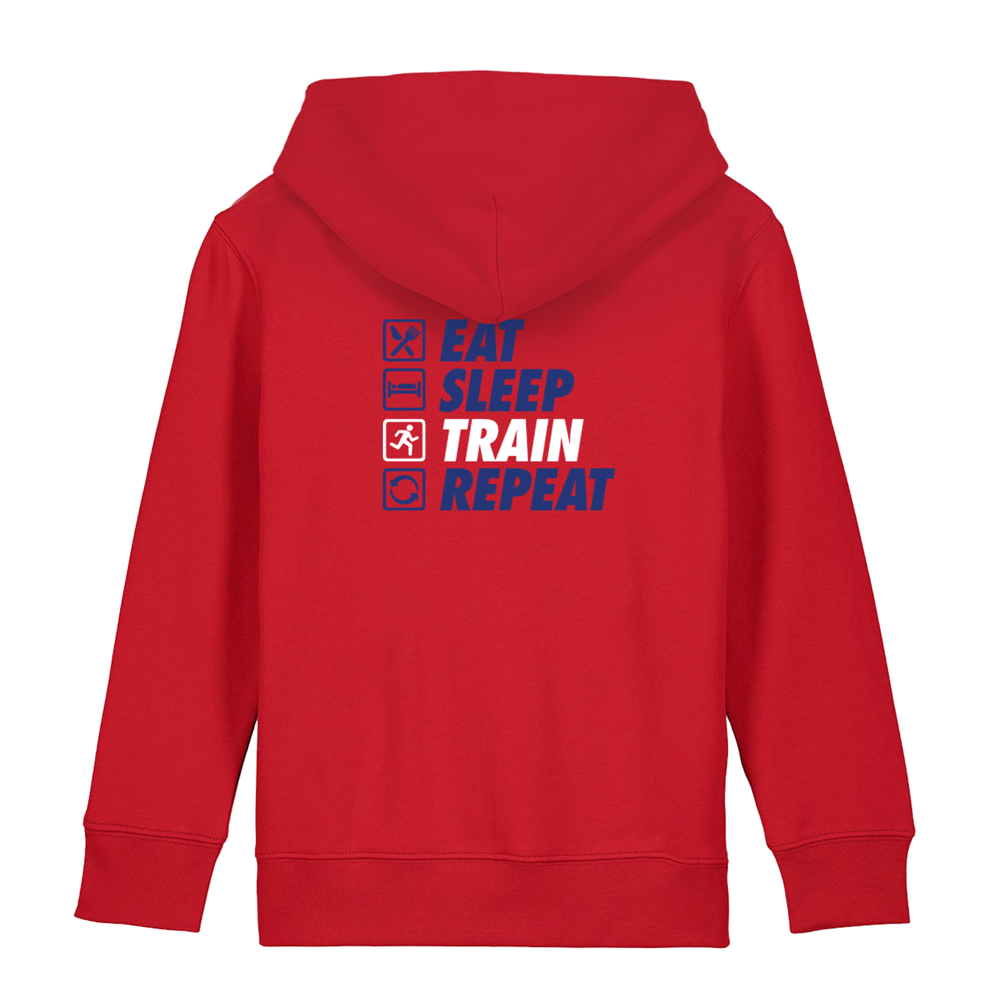 AJ Bell Great South Run Kids "Eat, Sleep, Train, Repeat" Hoodie