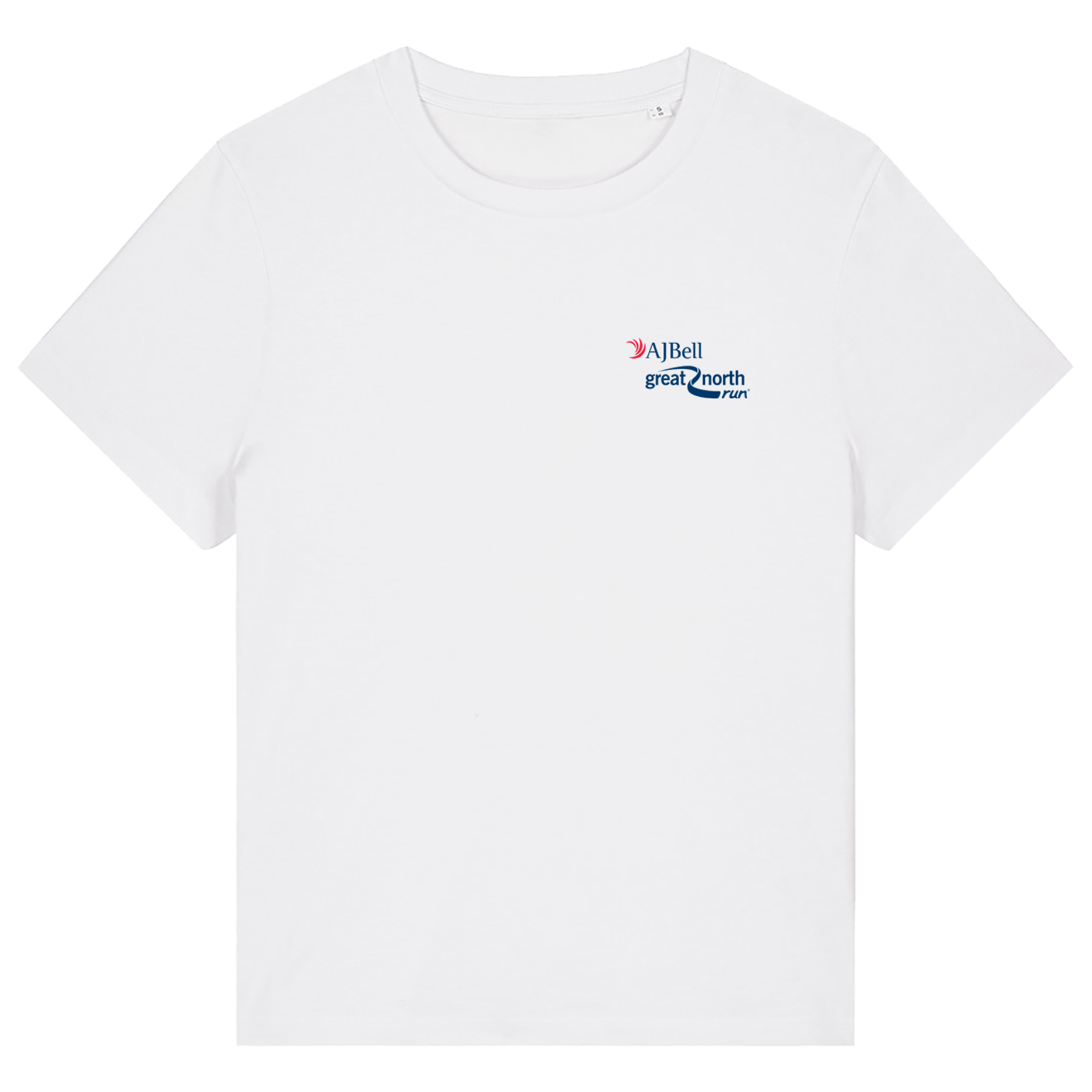 AJ Bell Great North Run Woman’s Short Sleeved Cotton Tee (Front Logo Print Only)