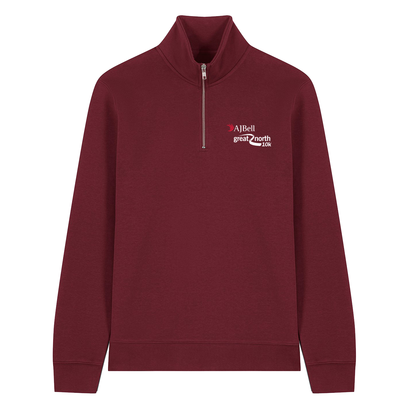 AJ Bell Great South Run Be Your Greatest Unisex ¼ Zip top