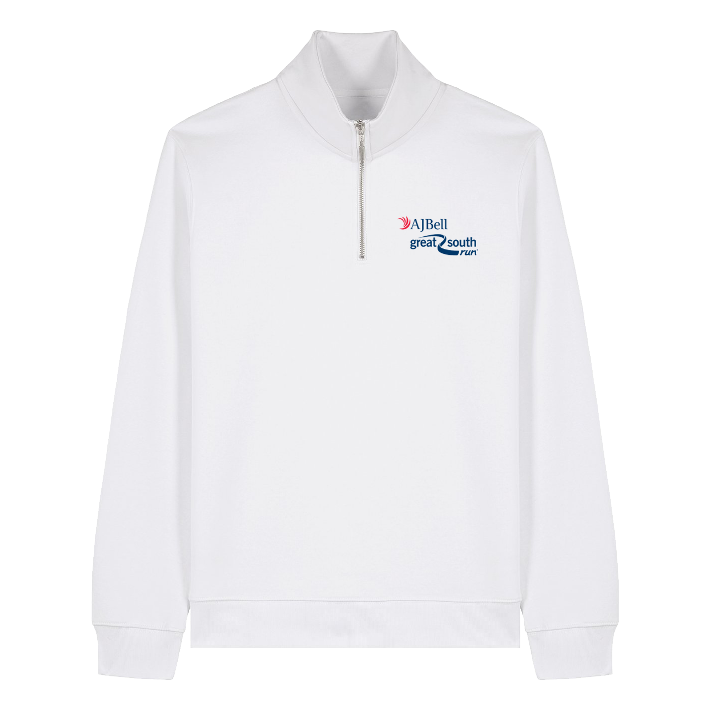 AJ Bell Great South Run Eat, Sleep, Train, Repeat Unisex ¼ Zip top