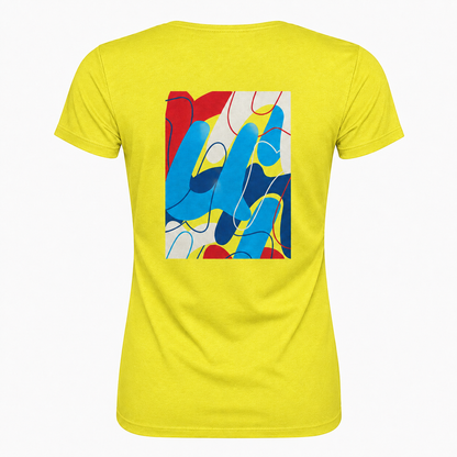AJ Bell Great Run "Swirl" Women's Short Sleeved Tech Tee