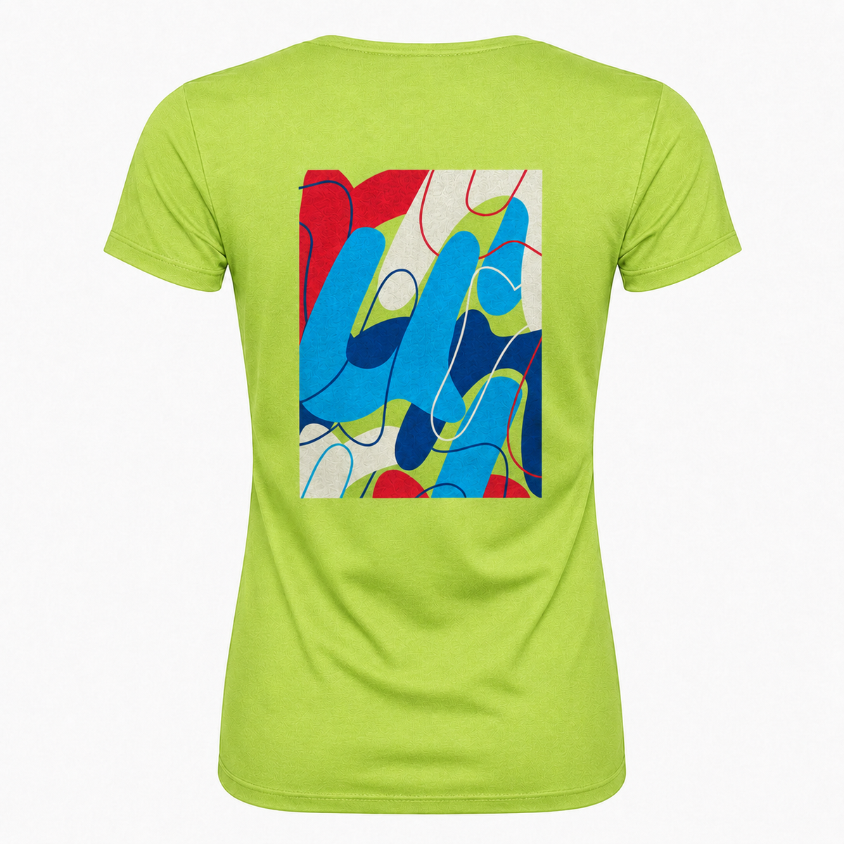 AJ Bell Great Run "Swirl" Women's Short Sleeved Tech Tee