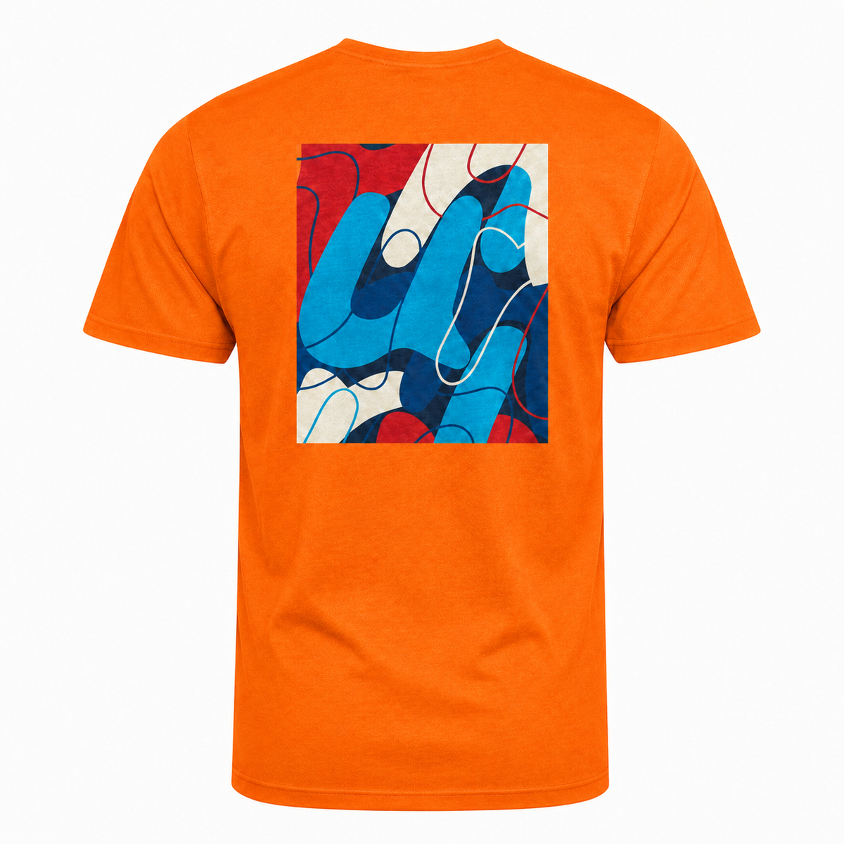 AJ Bell "Swirl" Men's Short Sleeved Tech Tee
