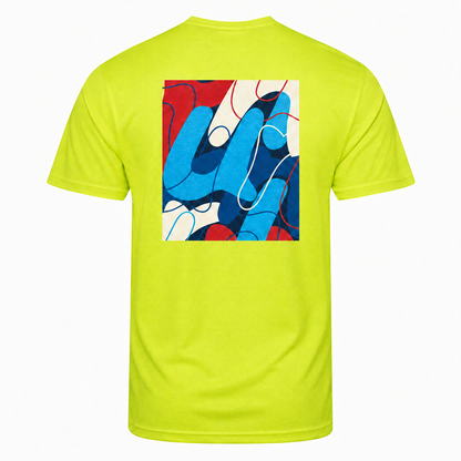 AJ Bell "Swirl" Men's Short Sleeved Tech Tee