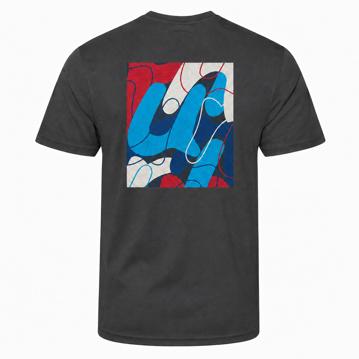 AJ Bell "Swirl" Men's Short Sleeved Tech Tee