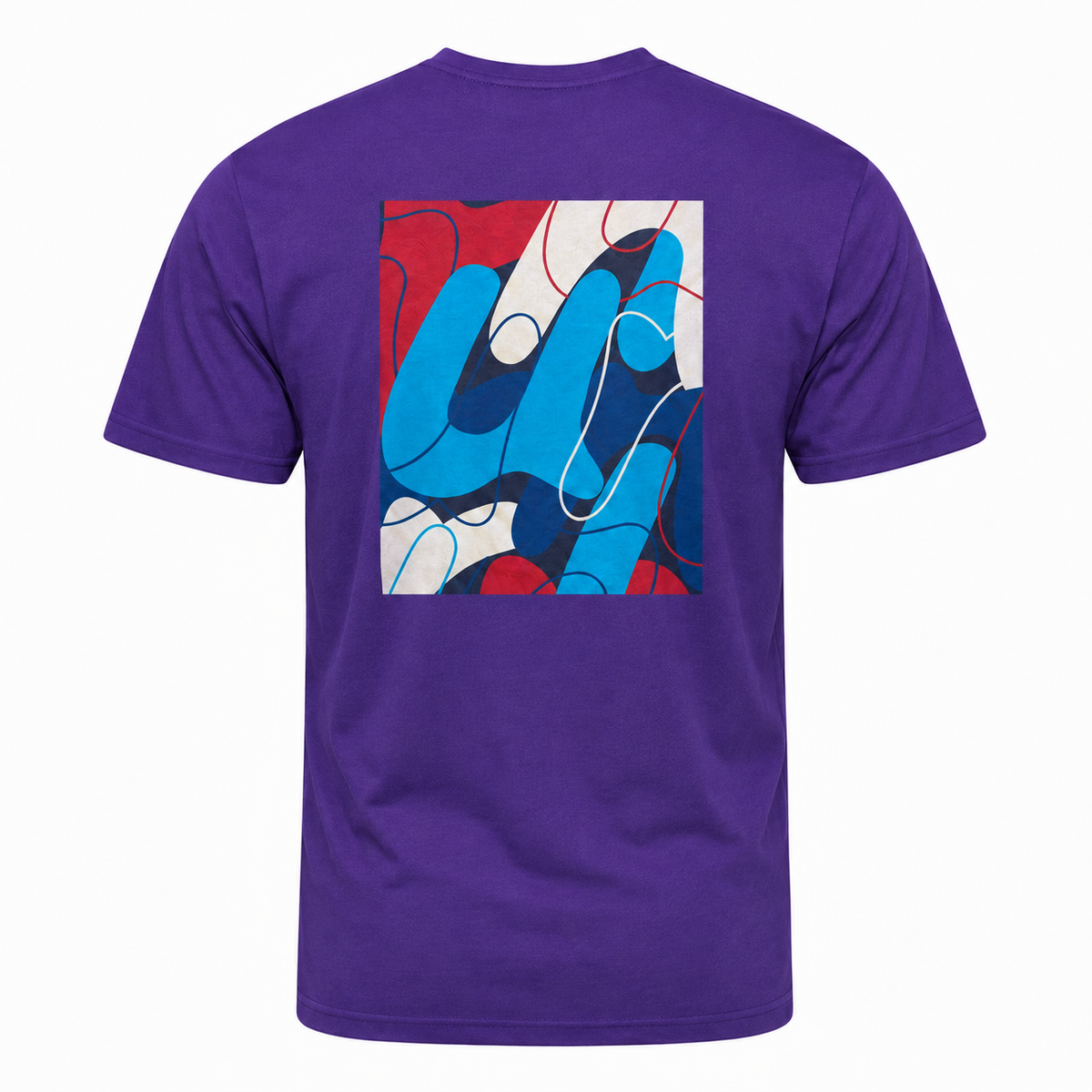 AJ Bell "Swirl" Men's Short Sleeved Tech Tee