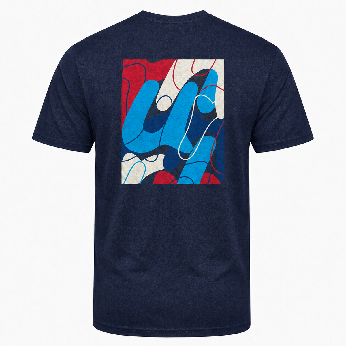AJ Bell "Swirl" Men's Short Sleeved Tech Tee