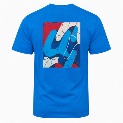 AJ Bell "Swirl" Men's Short Sleeved Tech Tee