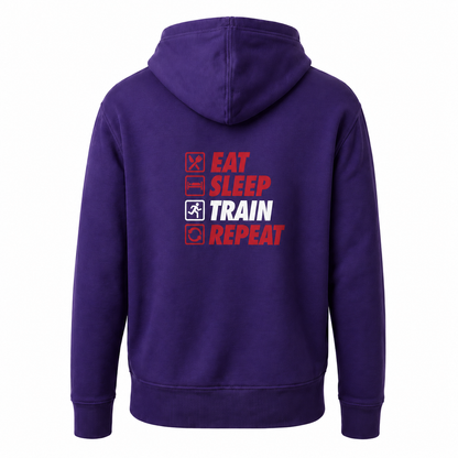 AJ Bell Great Run Eat, Sleep, Train, Repeat Hoodie