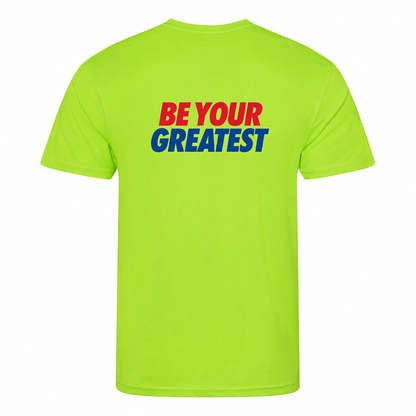 AJ Bell Great Run "Be Your Greatest" Men's Short Sleeved Tech Tee