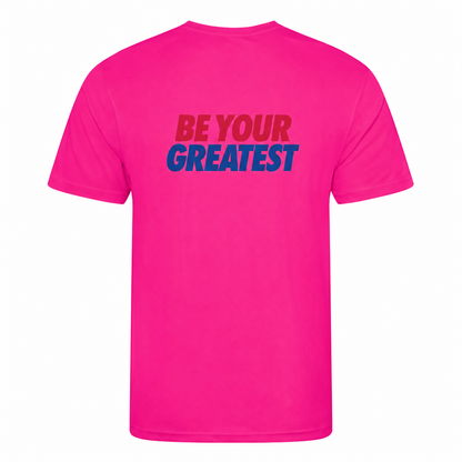 AJ Bell Great Run "Be Your Greatest" Men's Short Sleeved Tech Tee