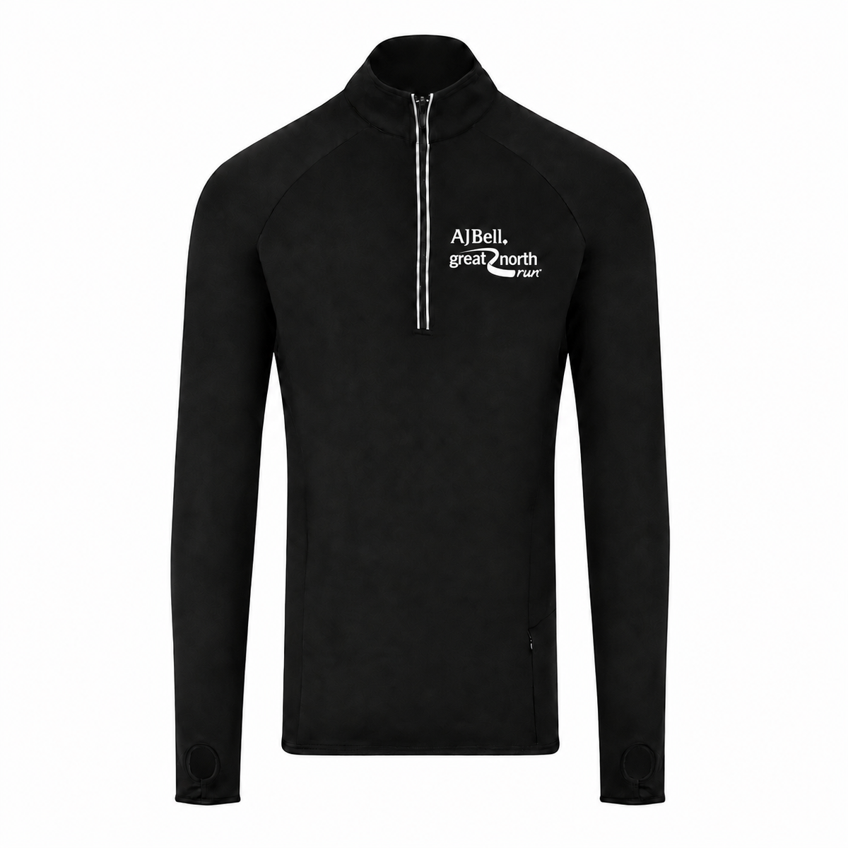 AJ Bell Great Run "In Training" Men's ¼ Zip Base Layer