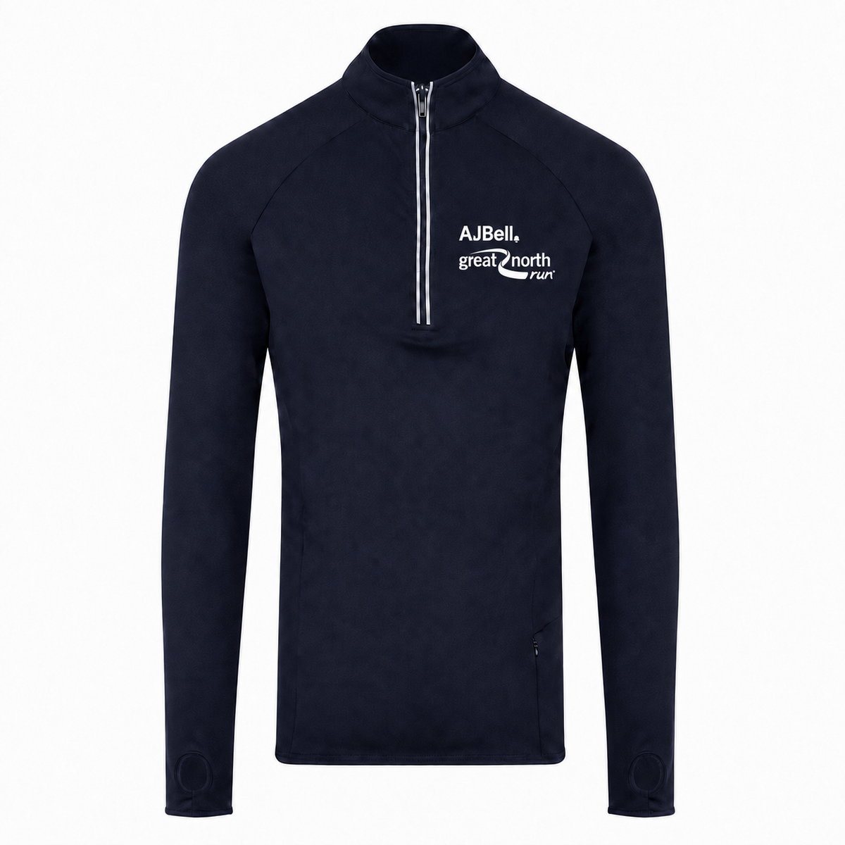 AJ Bell Great Run "In Training" Men's ¼ Zip Base Layer