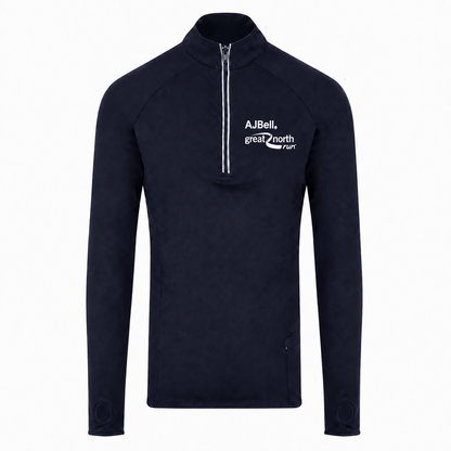 AJ Bell Great Run "In Training" Men's ¼ Zip Base Layer
