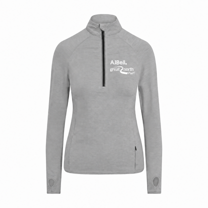 AJ Bell "RUN" Women's ¼ Zip Base Layer