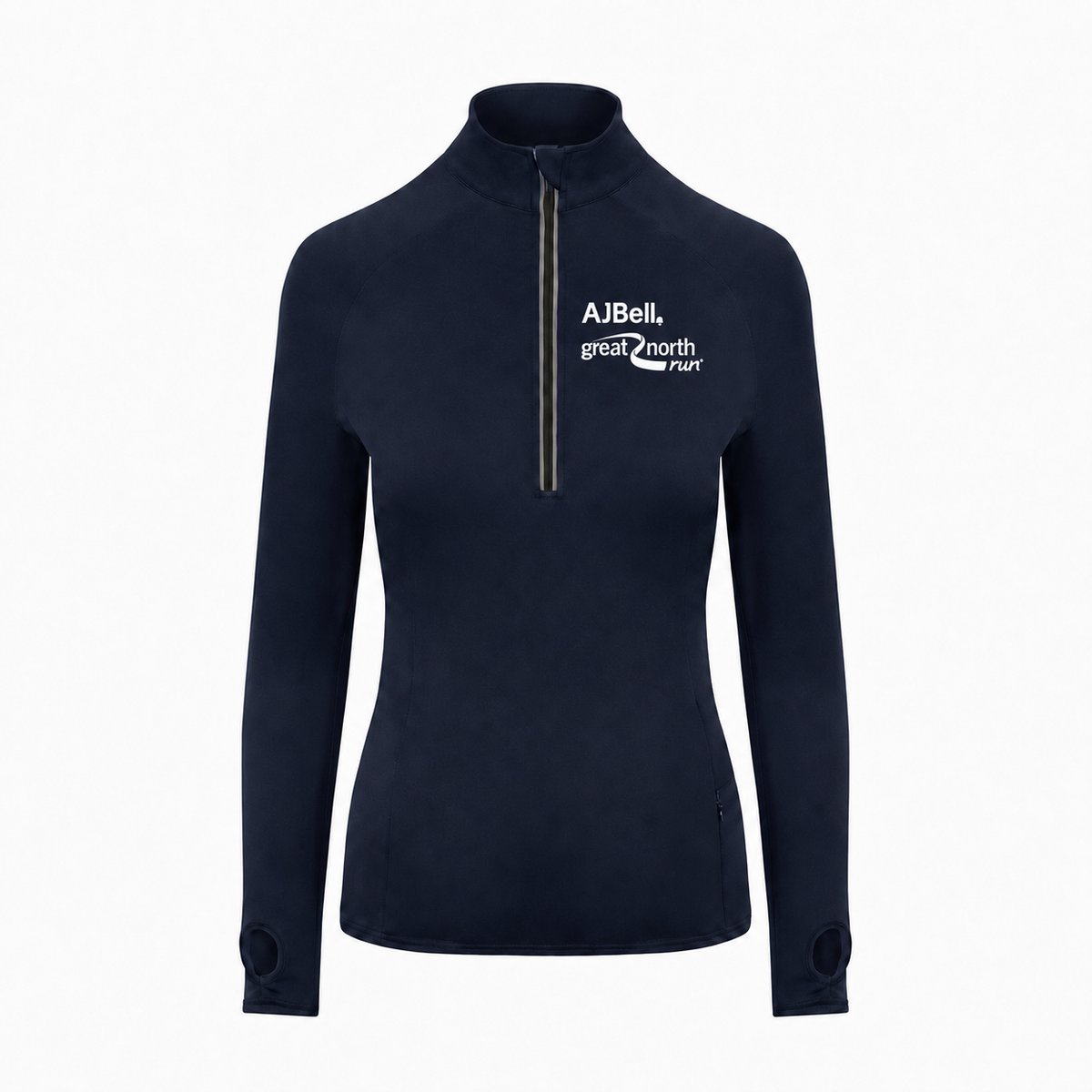 AJ Bell "RUN" Women's ¼ Zip Base Layer