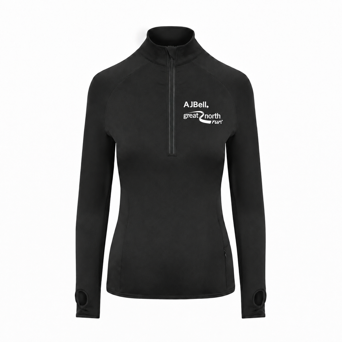 AJ Bell "RUN" Women's ¼ Zip Base Layer