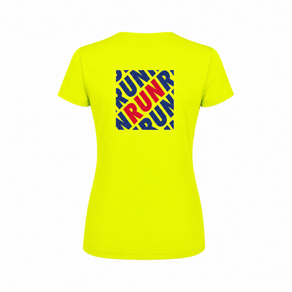 AJ Bell Great Run “RUN” Women’s Short Sleeved Tech Tee