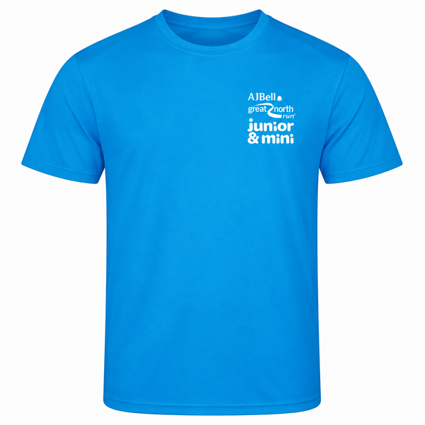 AJ Bell Great Run Kids "Eat, Sleep, Train, Repeat" Technical Tee