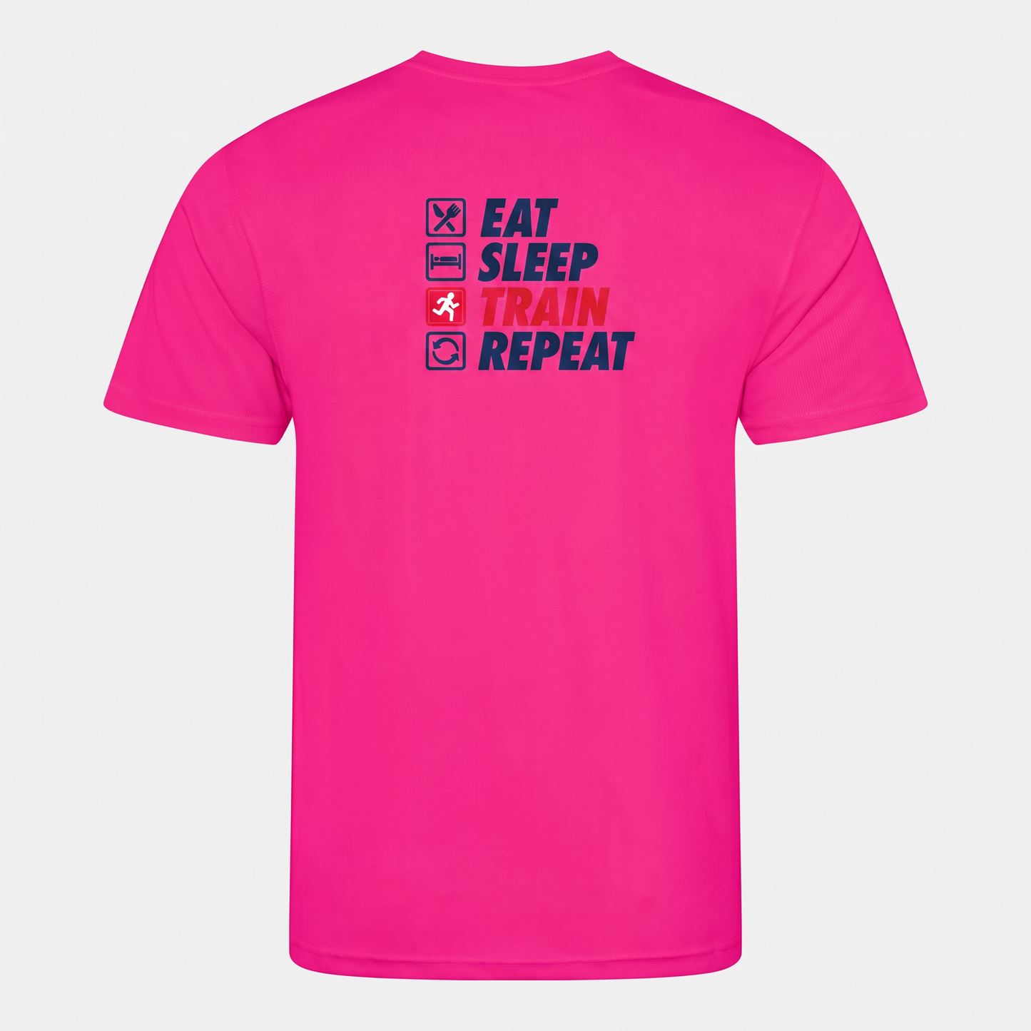 AJ Bell Great Run “Eat, Sleep, Train, Repeat” Men’s Short Sleeved