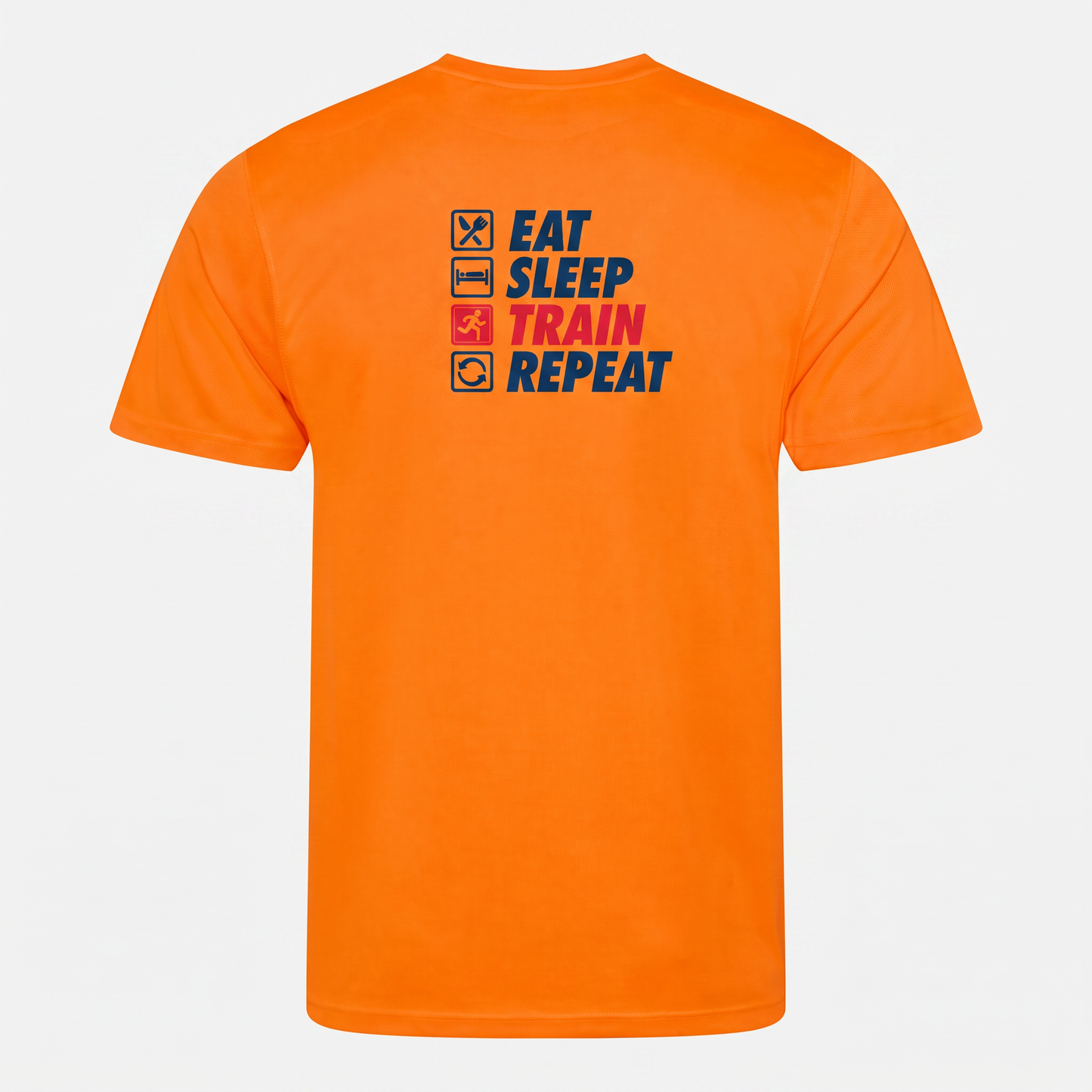 AJ Bell Great Run “Eat, Sleep, Train, Repeat” Men’s Short Sleeved