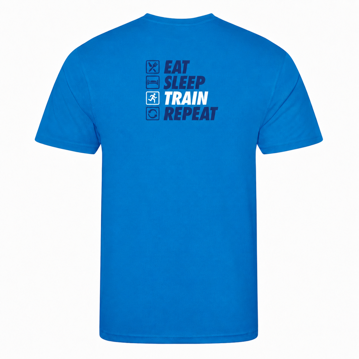 AJ Bell Great Run “Eat, Sleep, Train, Repeat” Men’s Short Sleeved