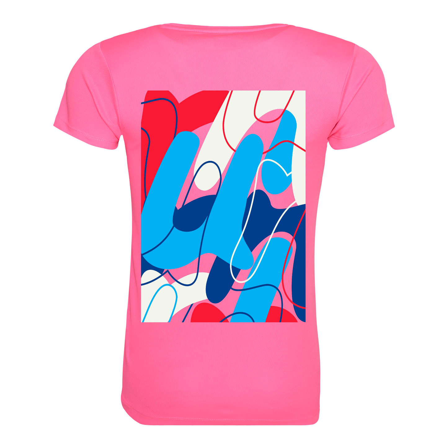 AJ Bell Great Birmingham Run "Swirl" Woman's Short Sleeved Tech Tee