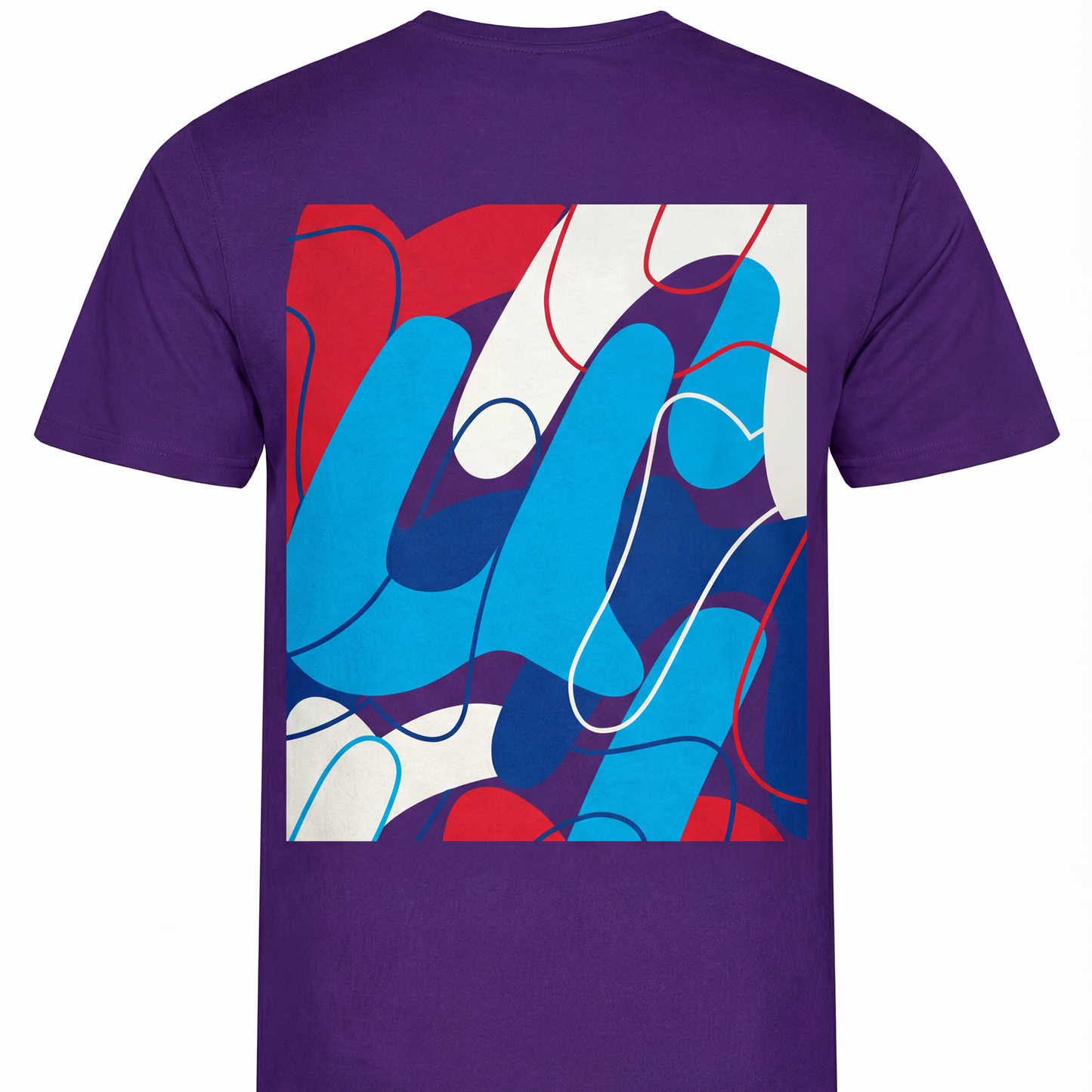 AJ Bell "Swirl" Men's Short Sleeved Tech Tee