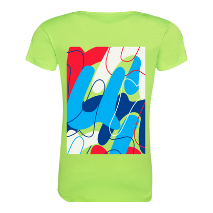 AJ Bell Great Birmingham Run "Swirl" Woman's Short Sleeved Tech Tee