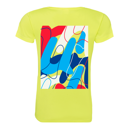 AJ Bell Great Birmingham Run "Swirl" Woman's Short Sleeved Tech Tee
