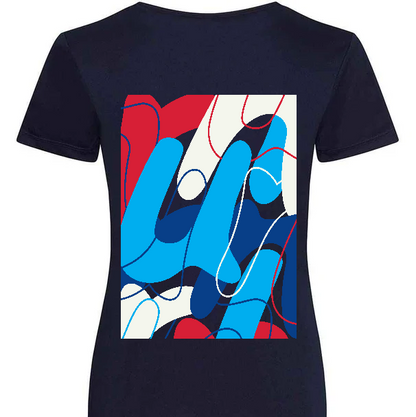 AJ Bell Great Birmingham Run "Swirl" Woman's Short Sleeved Tech Tee