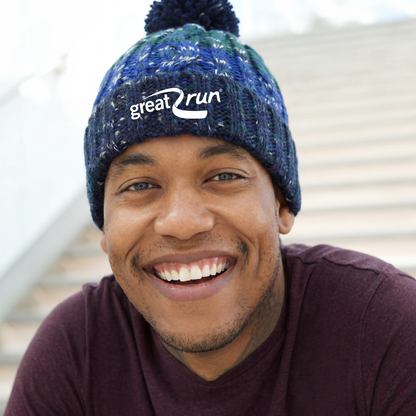 AJ Bell Great Manchester Run Bobble Beanie