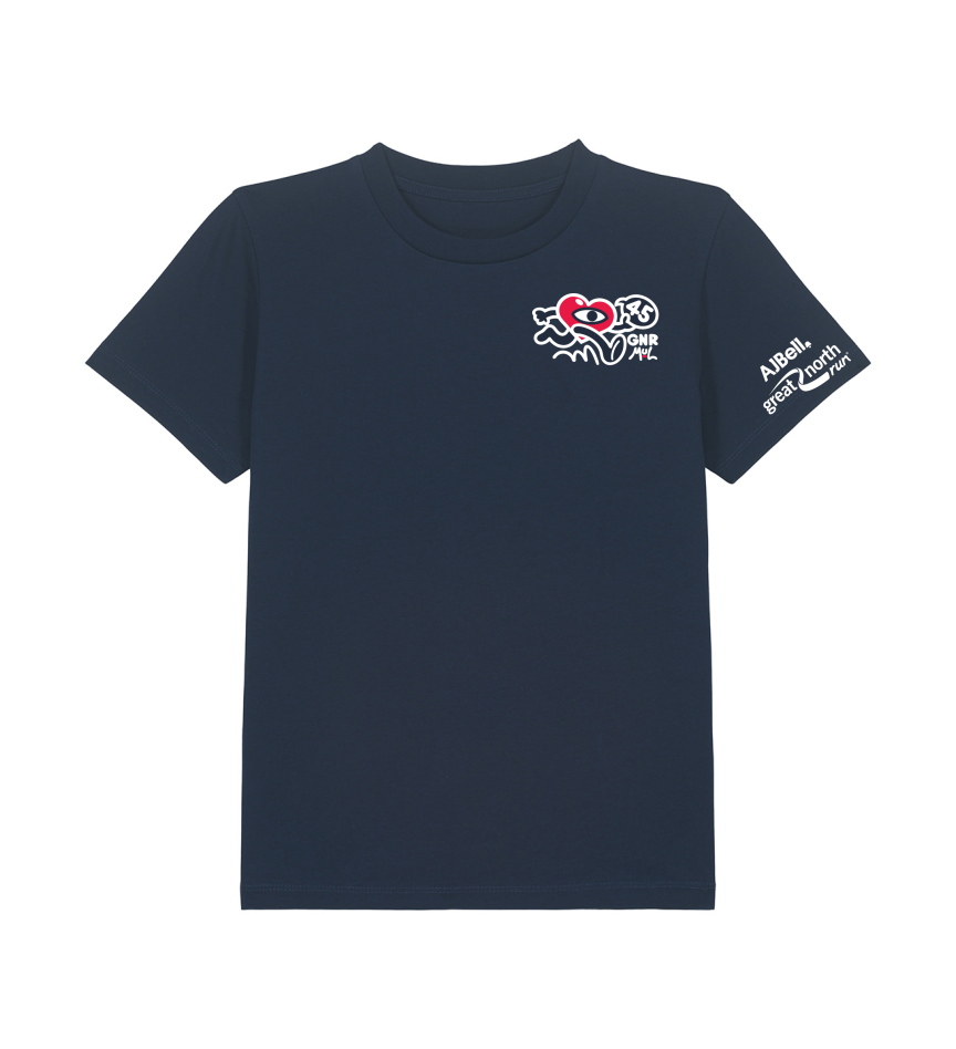 GNR45 x MUL Kids Navy T-Shirt