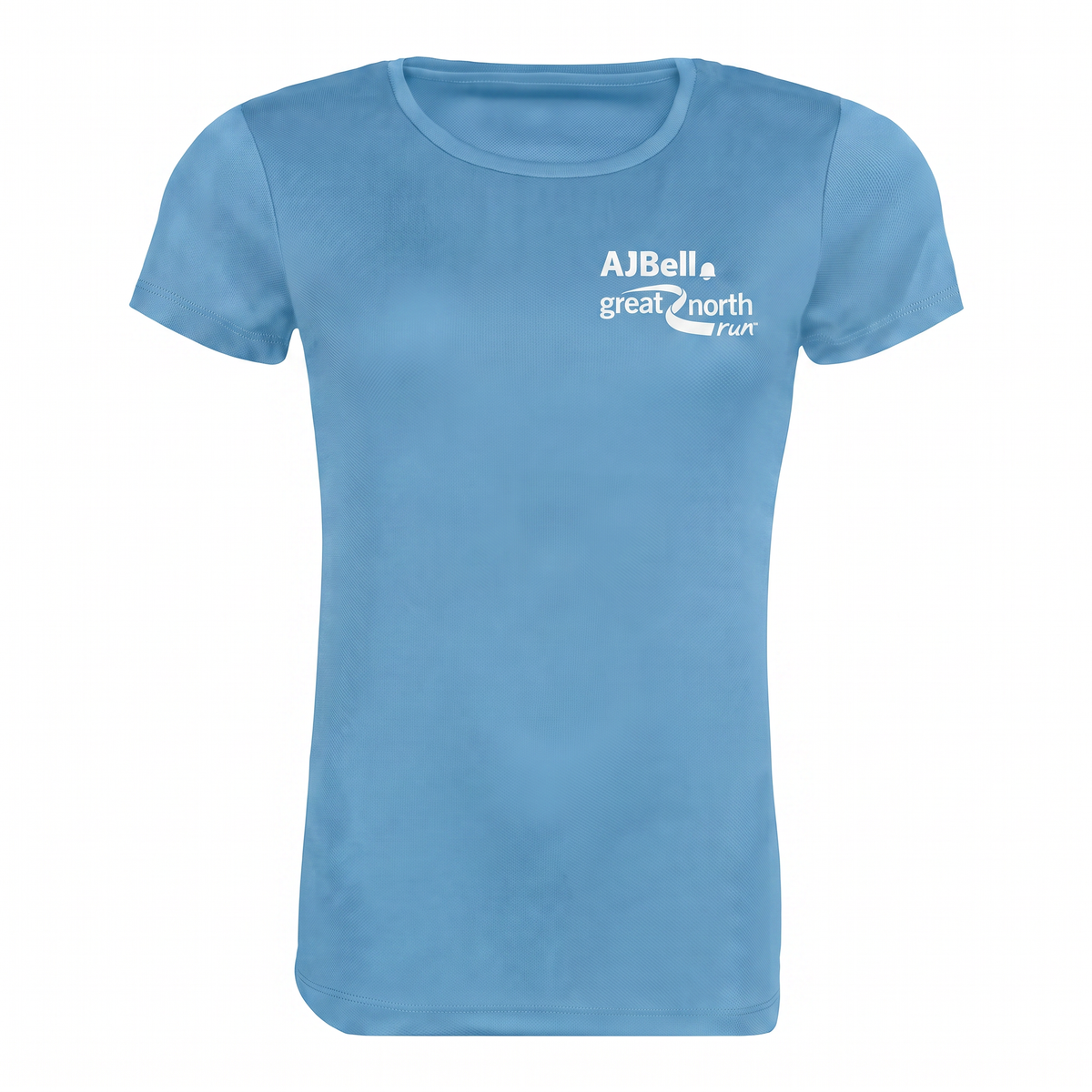 AJ Bell Great Run Women’s Short Sleeved Tech Tee (Front Logo Print Only)